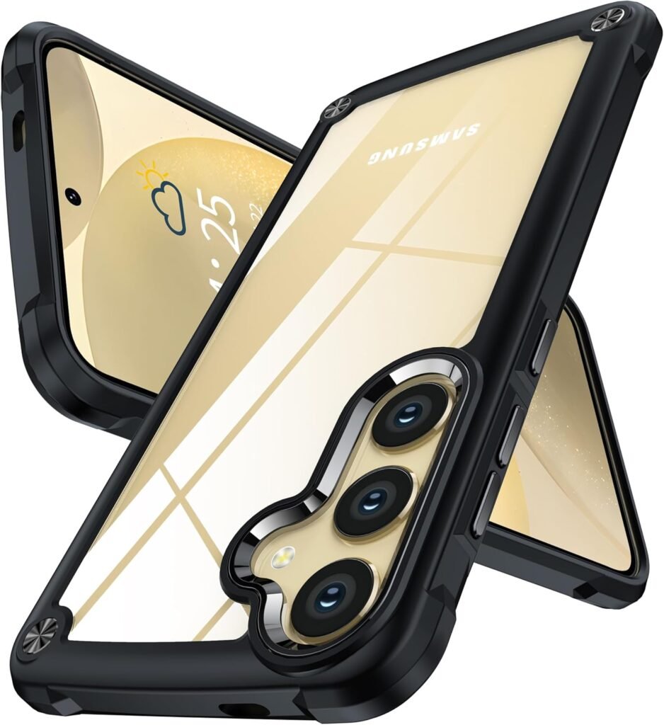 Candy Armor Shockproof Super Premium Protection Bumper Clear Case For Samsung Galaxy A15/A24/A25, A26/A16, A35/A55 & A36/A56